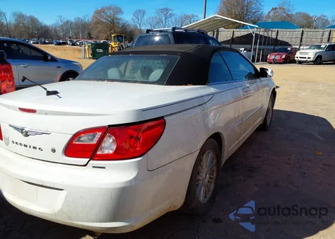 2008 Chrysler Sebring Touring из США, поврежденный, VIN 1C3LC55R28N249959